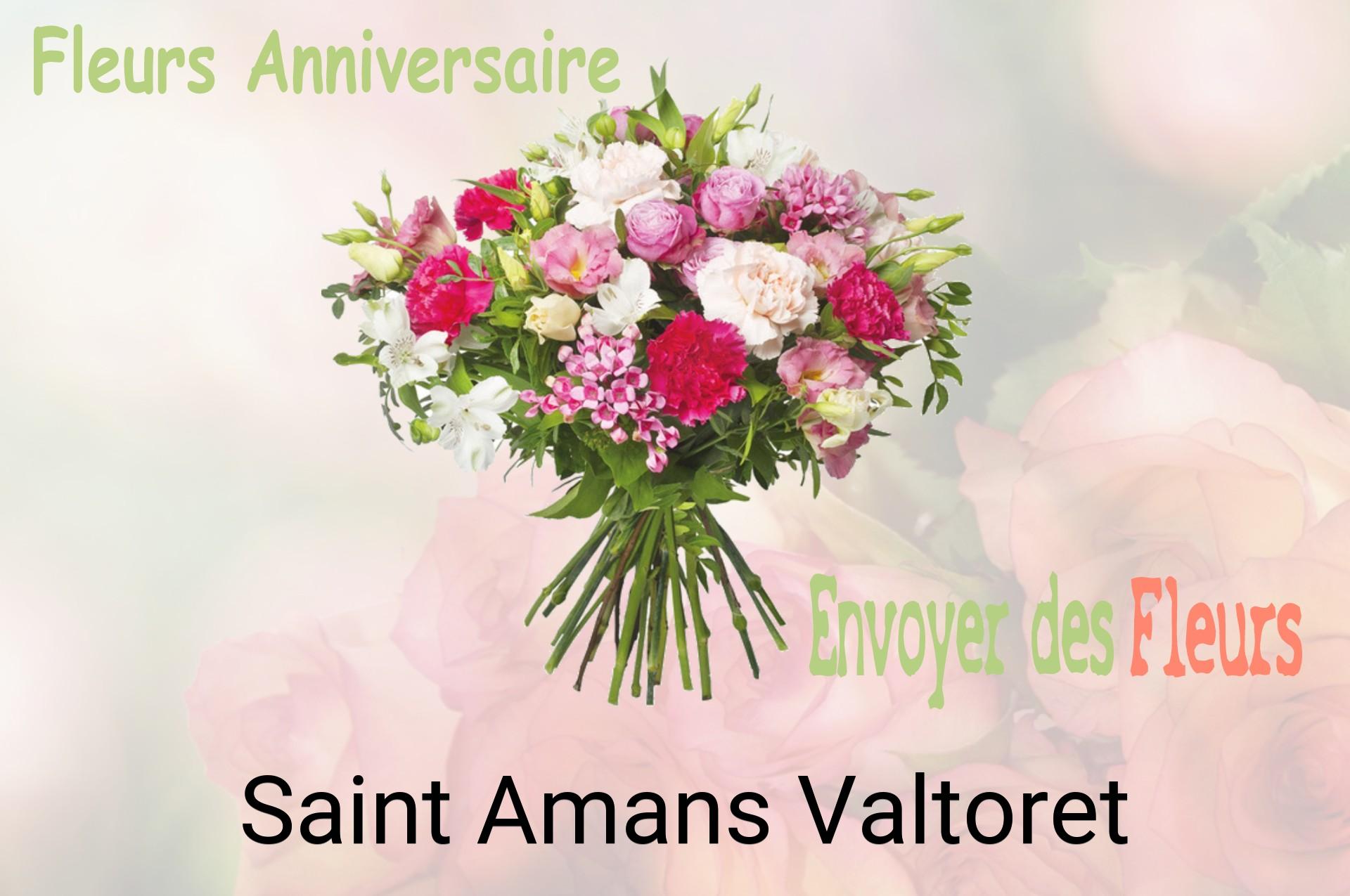 Bouquet de fleurs d’anniversaire livré à Saint-Amans-Valtoret