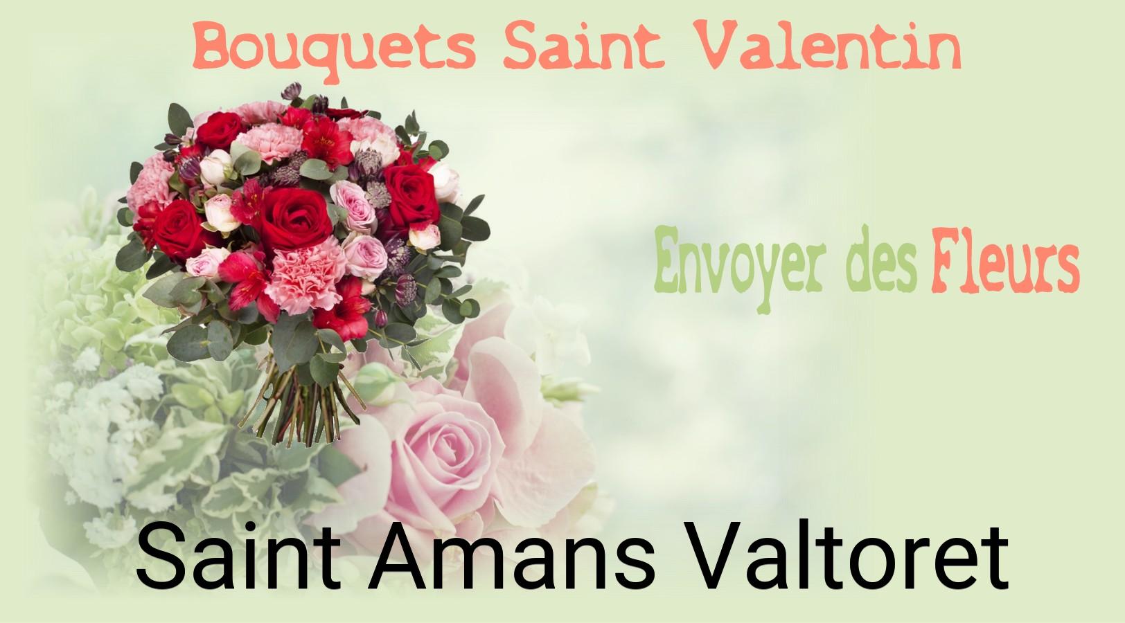 Roses de Saint-Valentin livrées à Saint-Amans-Valtoret